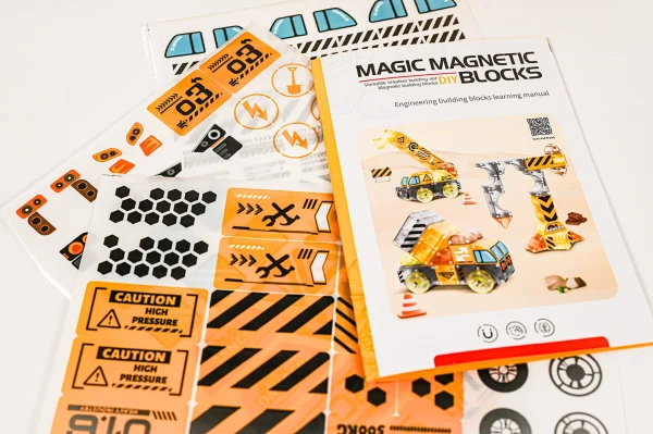 MAGIC MAGNETICS BLOCKS Engineering 74 dielov