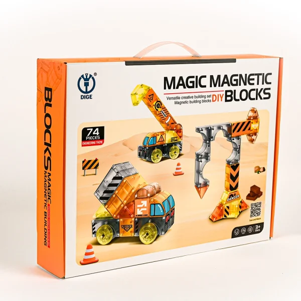 MAGIC MAGNETICS BLOCKS Engineering 74 dielov