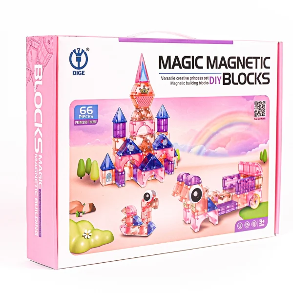 MAGIC MAGNETICS BLOCKS Princess 66 dielov