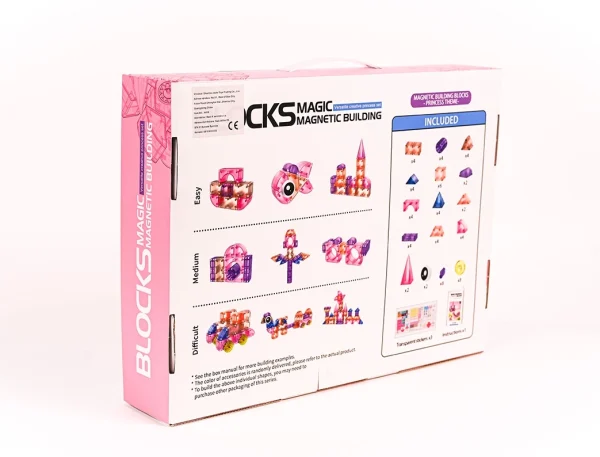 MAGIC MAGNETICS BLOCKS Princess 66 dielov