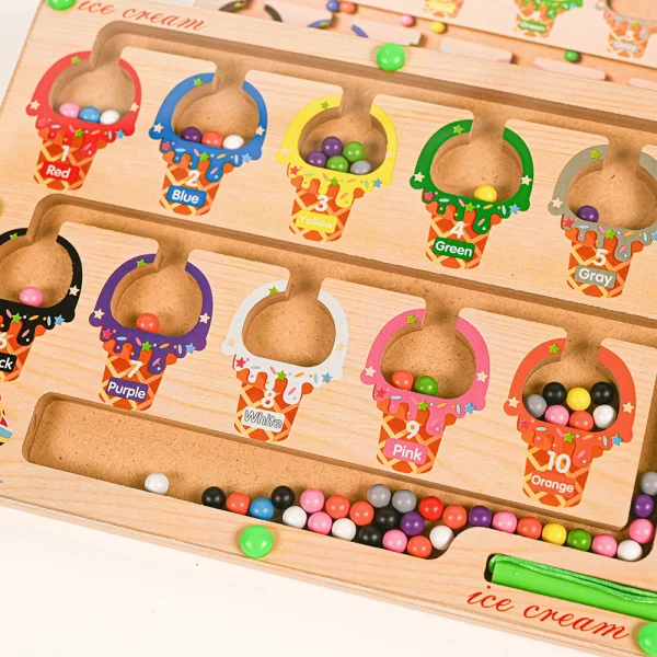 Magnetický labyrint - zmrzlina