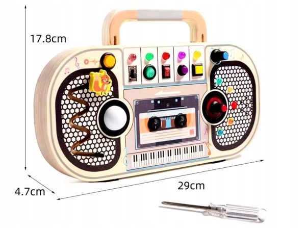 Senzorické LED Rádio