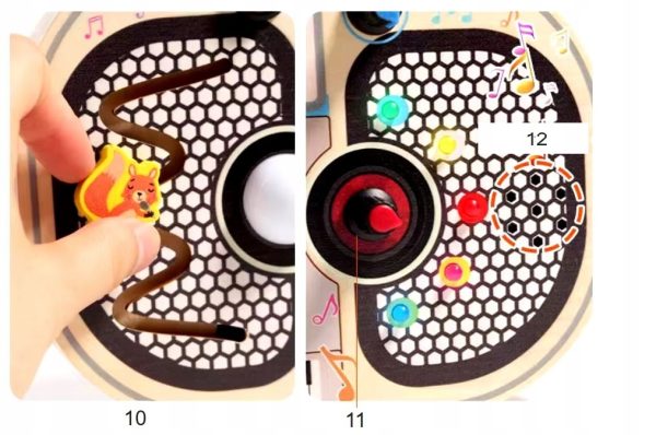 Senzorické LED Rádio