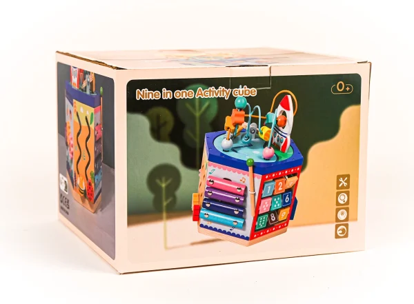 JoRAY montessori kocka s aktivitami