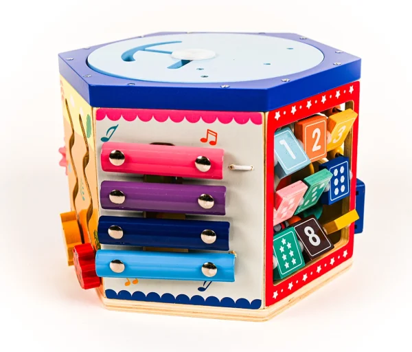 JoRAY montessori kocka s aktivitami