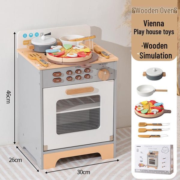 Drevený sporák s trúbou a príslušenstvom