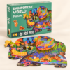 7FDFD80F-4517-44DA-B2AA-DD80A9DD3589 Tvarované puzzle Dažďový prales 287 ks