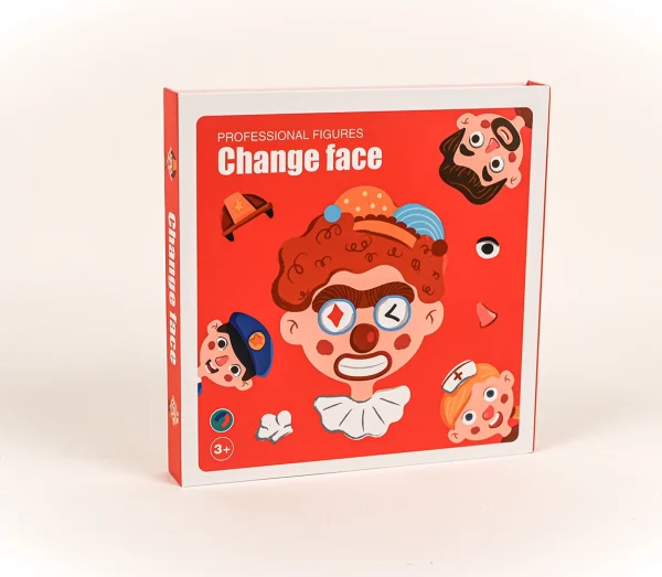 Magnetická kniha - tvár