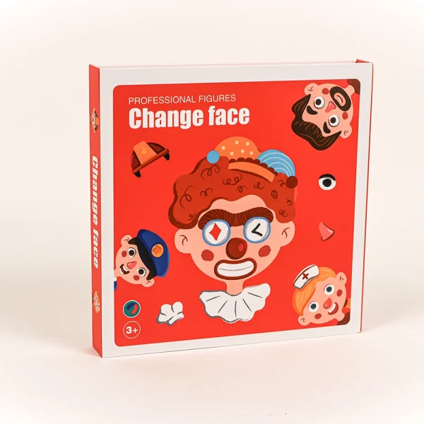 Magnetická kniha - tvár