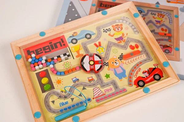 Magnetický labyrint - autodráha