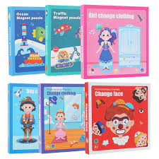 Magnetická kniha - dievča