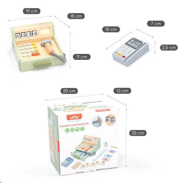 Pokladňa s príslušenstvom 35ks
