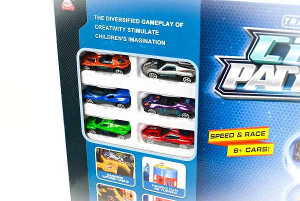 City parking - viacposchodové parkovisko s autíčkami