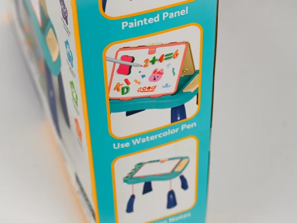 Obojstranná kresliaca tabuľa na stôl 2v1