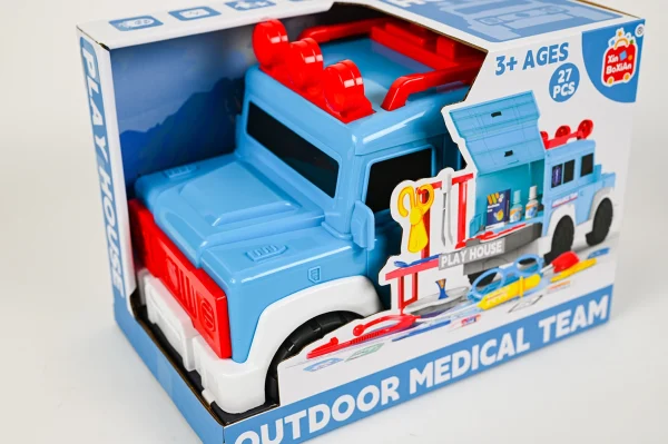 Sanitka s lekárskym setom 27ks