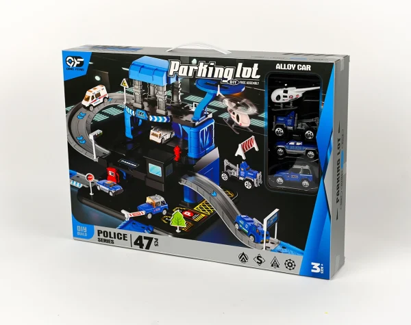 Policajná parkovacia garáž 47ks