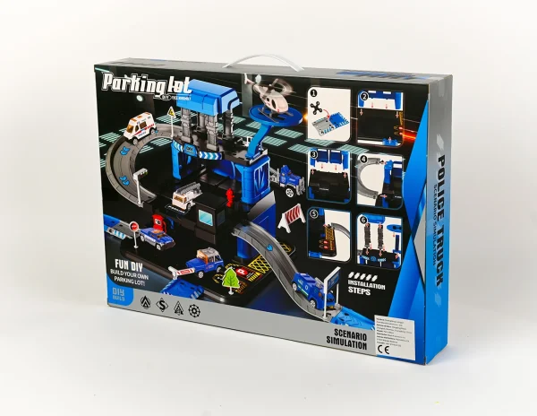 Policajná parkovacia garáž 47ks