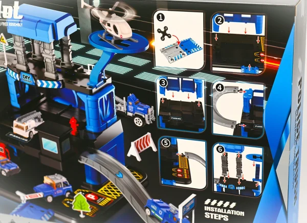 Policajná parkovacia garáž 47ks