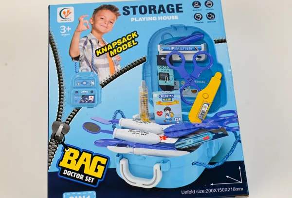 Doktorská sada v kufríku 2v1 - 17ks