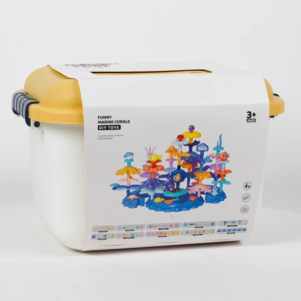 Kreatívny kvetinový strom - morský svet