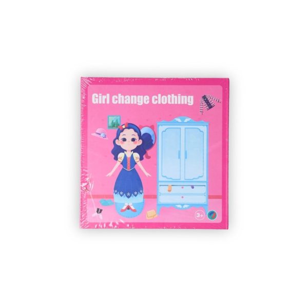 Magnetická kniha - dievča