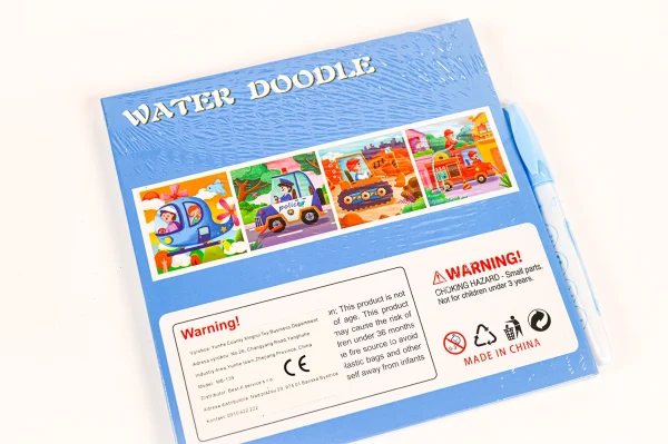 Maľovanie vodou s magnetickou knihou HASIČI