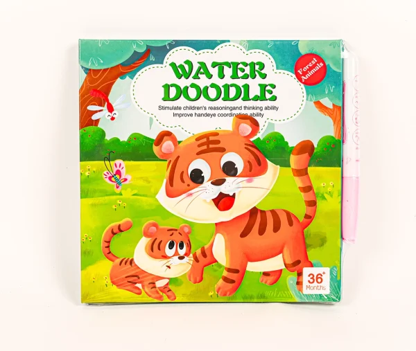 Maľovanie vodou s magnetickou knihou Zvieratká