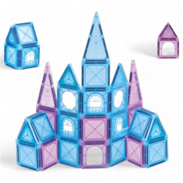 Magic Magnetic Building Blocks 60 ks - AKCIA 1+1 ZADARMO