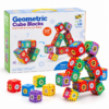 95EEC411-8260-4EE0-8B83-9CB64D8BE2A8 Geometrická stavebnica – Kocky Cube Blocks (148 dielov)