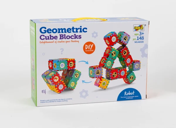 Geometrická stavebnica 148ks