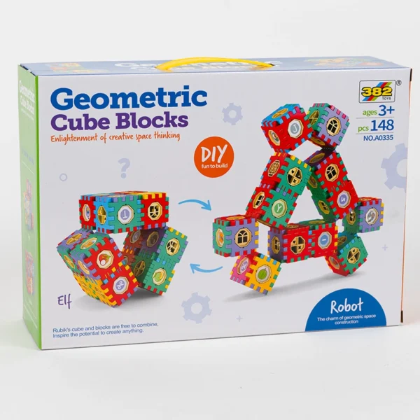 Geometrická stavebnica 148ks