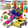 Magnetická stavebníca Garáž + 20 autíčok