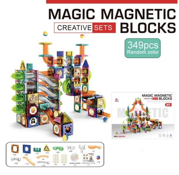 MAGIC MAGNETIC BLOCKS – Creative Set 349ks
