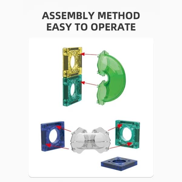 MAGIC MAGNETIC BLOCKS – Creative Set 349ks