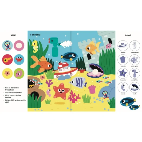 Svojtka 101 vecí na hľadanie a nalepovanie: Domáci maznáčikovia