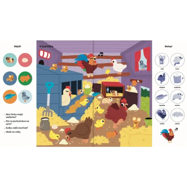 Svojtka 101 vecí na hľadanie a nalepovanie: Domáci maznáčikovia