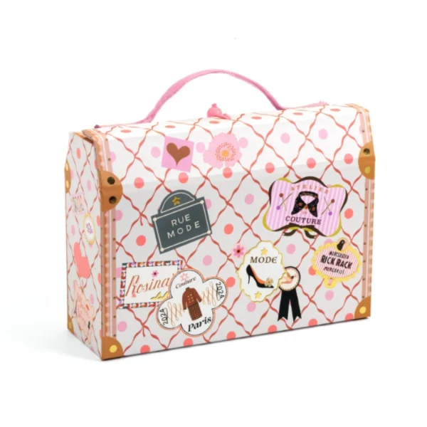 Djeco Písacia sada v kufríku ružová