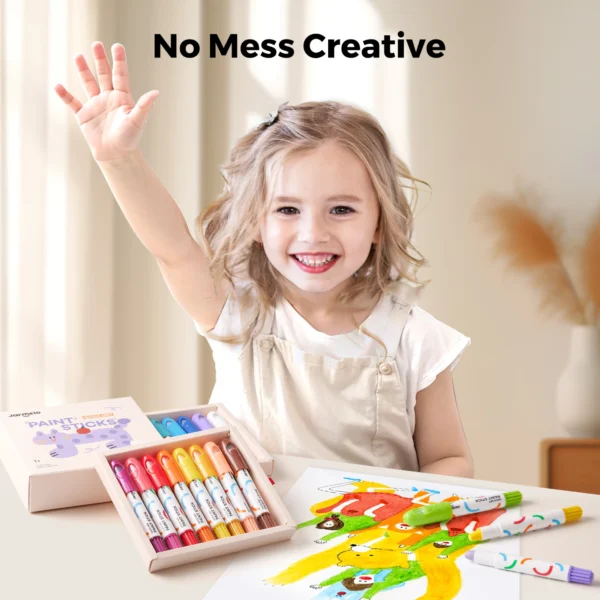 Jarmelo Temperové farby v tyčinke Umývateľné 16 ks