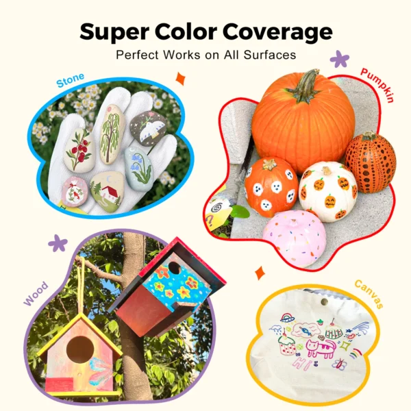 Jarmelo Temperové farby v tyčinke Umývateľné 16 ks