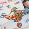Magnetická stavebnica - HELICOPTER 100ks