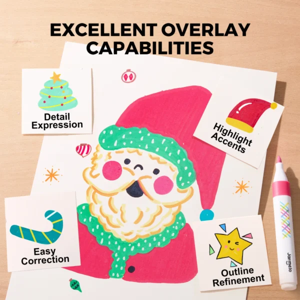 Jarmelo Vivid layered Fixky Umývateľné 24 ks