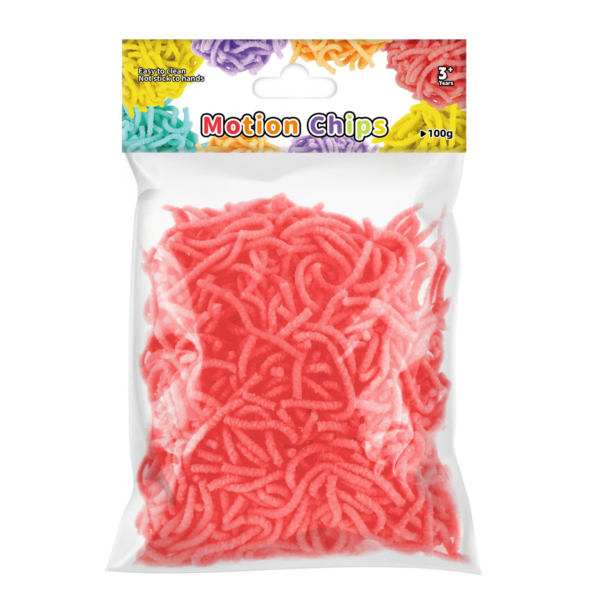 MC01 Red Magické senzorické penové červíky 100g
