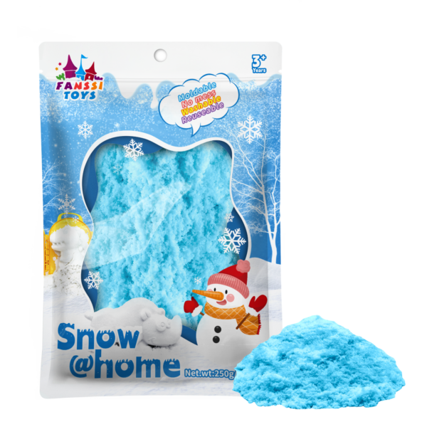Snow @ Home – modelovací sneh modry (250 g)