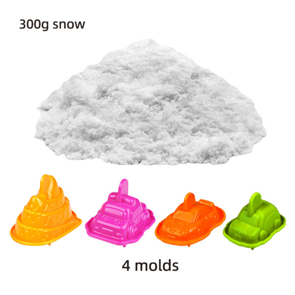 英文-SN-08 美丽雪乡主图800X800 Fanssi Toys Snow@Home – Frozen Village ( 300g )