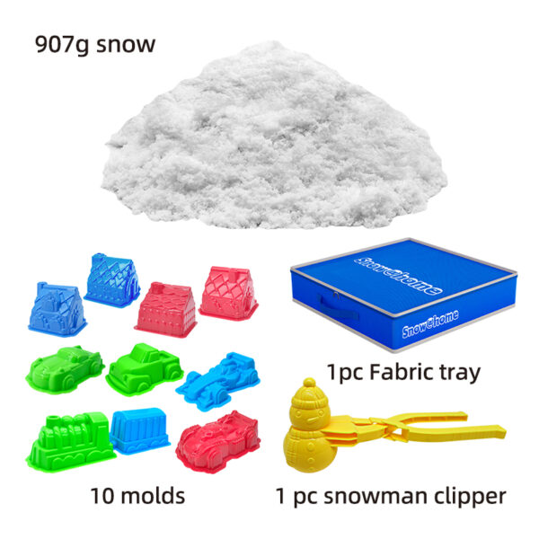 英文-SN-09 冰雪城主图800X800 Fanssi Toys Snow@Home – Frozen City ( 907g )