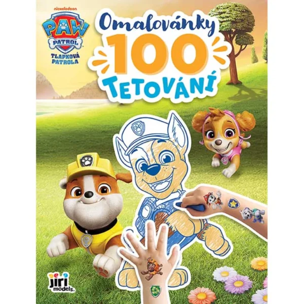 4577-7-omalovanky-a-100-tetovani-tlapkova-patrola_1-2000x2000 Jiri Models Omalovánky a 100 tetování Tlapková patrola