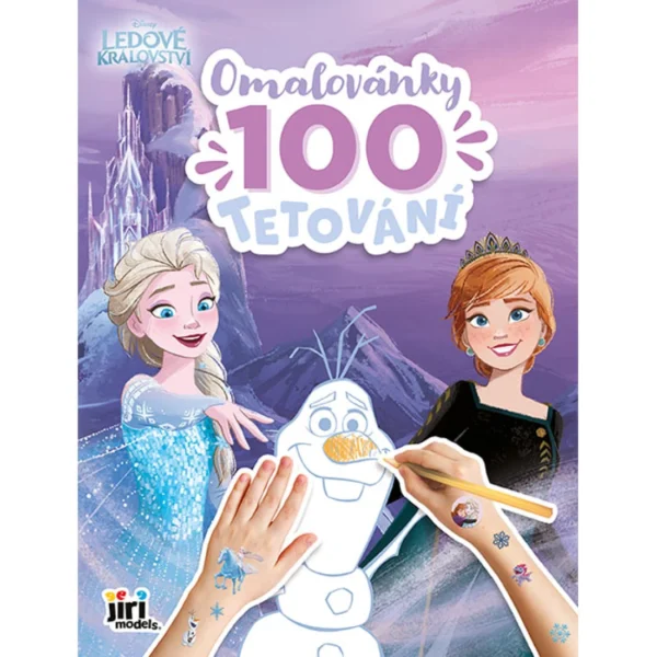 Jiri Models Omalovánky a 100 tetování Ledové království