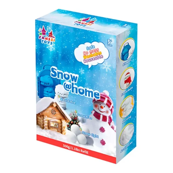 IMG_0976 Snow @ Home – modelovací sneh biely 500g