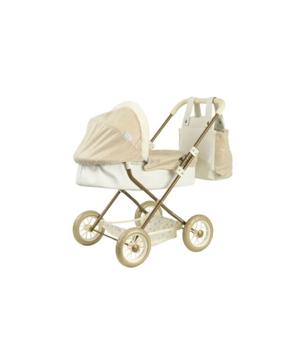 IMG_2127 Kočík pre bábiky Arias Reborn de Paris s taškou – 55 cm