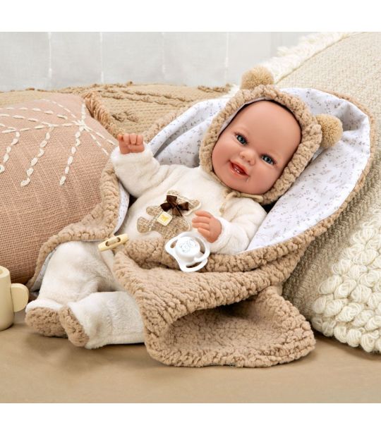 IMG_1829 ARIAS Babyto Elegance 35 cm – bábika so záťažou, dekou a vanilkovou vôňou